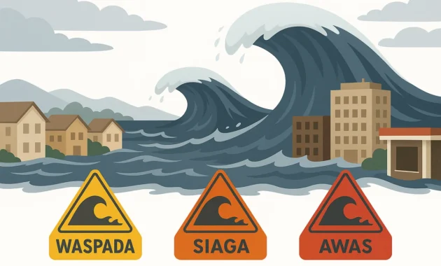 Waspada Tsunami, Masyarakat Kaltara Diimbau Tenang dan Tidak Panik