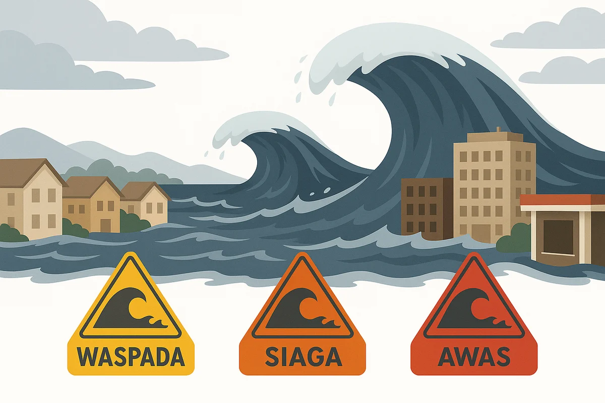 Waspada Tsunami, Masyarakat Kaltara Diimbau Tenang dan Tidak Panik