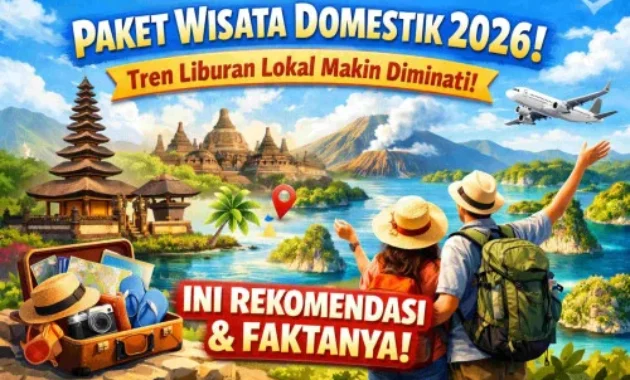Wisata Domestik Kuartal I 2026 Naik 13,1% Dipicu Tren Konten Digital