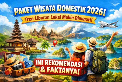 Wisata Domestik Kuartal I 2026 Naik 13,1% Dipicu Tren Konten Digital