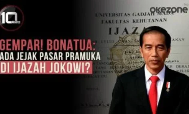 Bonatua Bongkar Kejanggalan Fatal Legalisir Ijazah Jokowi Bonatua Bongkar Kejanggalan Fatal Legalisir Ijazah Jokowi