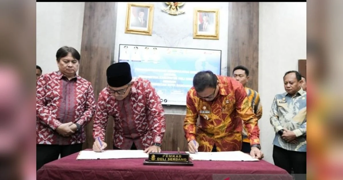 Deli Serdang dan Bandung Perkuat Transformasi Digital dengan Kerja Sama Strategis