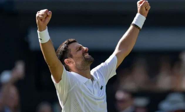 Djokovic Samai Rekor Federer dengan Kemenangan di Wimbledon Djokovic Samai Rekor Federer dengan Kemenangan di Wimbledon