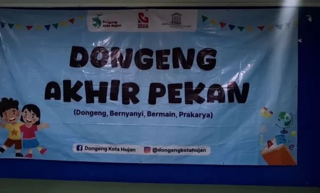 Dongeng Akhir Pekan Jadi Alternatif Libur Sekolah Anak di Bogor
