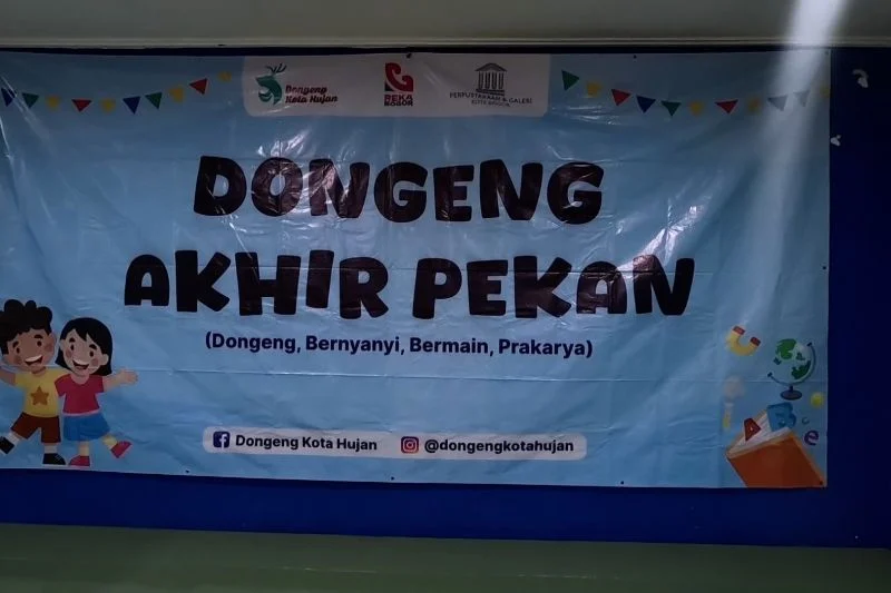 Dongeng Akhir Pekan Jadi Alternatif Libur Sekolah Anak di Bogor