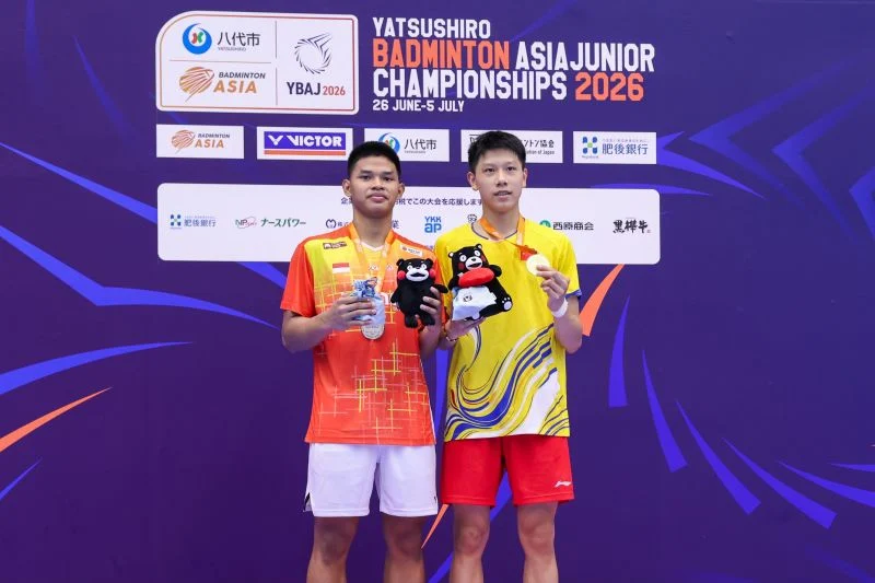 Fardhan Raih Perak Kejuaraan Asia Junior 2026