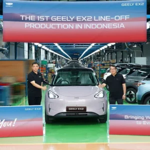Geely Gandakan Kapasitas Produksi Lokal EX2 di Indonesia