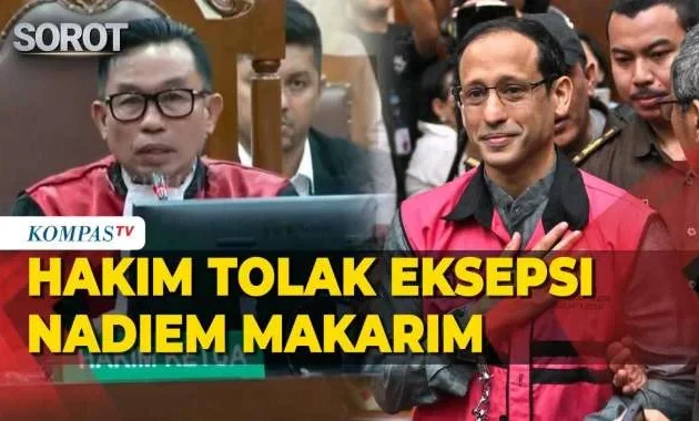 Hakim Bacakan Putusan Nadiem Makarim Setebal 1.146 Halaman