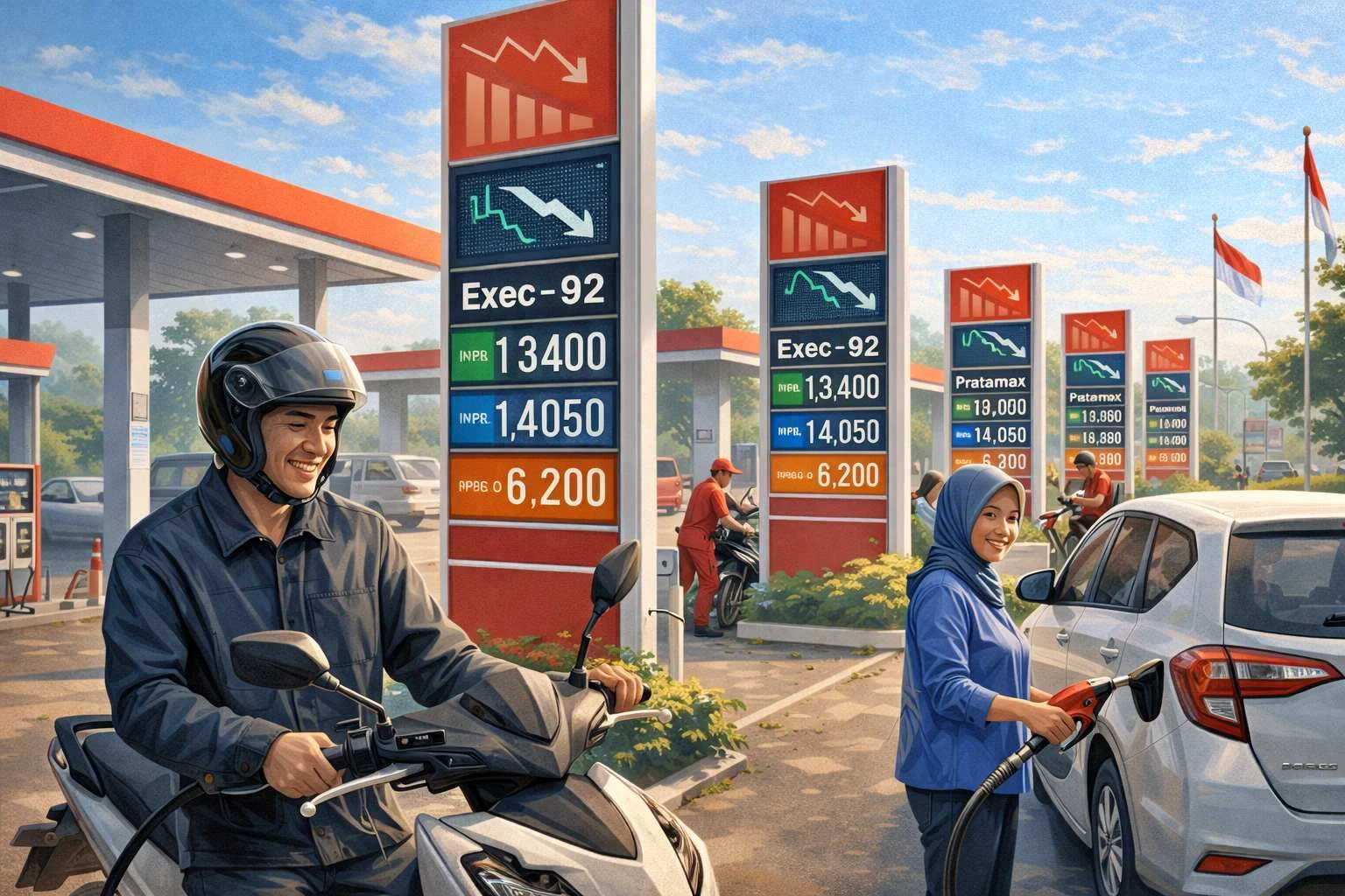 Harga Gasoil di SPBU BP Turun Menjadi Rp21.340 per Liter Mulai 1 Juli