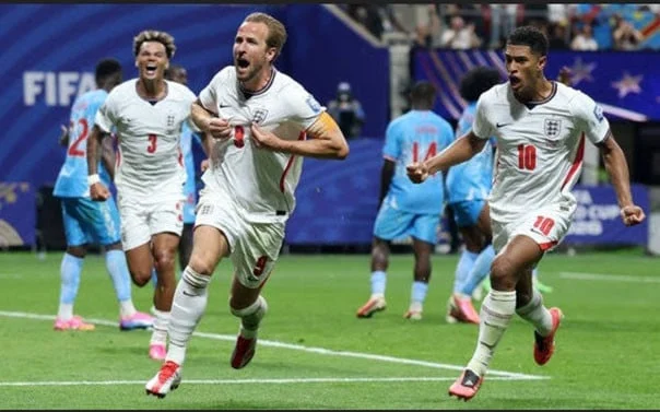 Harry Kane Cetak Brace, Inggris Singkirkan DR Kongo