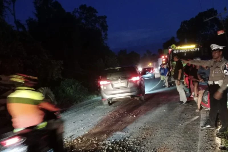 Jalan Trans Kalimantan Kasongan-Kereng Pangi Kalteng Kembali Bisa Dilalui