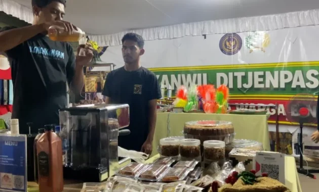 Kanwil Ditjenpas NTT Tampilkan Produk WBP di Pasar Murah Bhayangkara Kanwil Ditjenpas NTT Tampilkan Produk WBP di Pasar Murah Bhayangkara