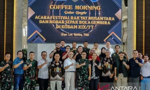 Kodam XIX TT dan Kadin Riau Gelar Festival Rakyat Nusantara dan Nobar