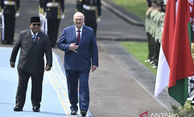 Lukashenko Sebut Hubungan RI-Belarus Sangat Erat Sejak Era Kemerdekaan