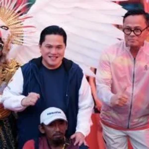 Menpora Erick Thohir Dorong Kesetaraan Ruang bagi Pelari Disabilitas
