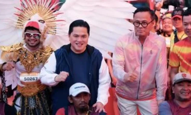 Menpora Erick Thohir Dorong Kesetaraan Ruang bagi Pelari Disabilitas