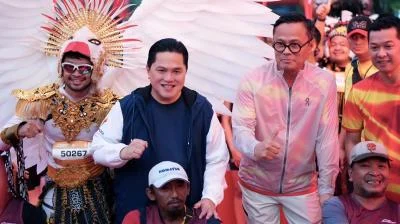 Menpora Erick Thohir Dorong Kesetaraan Ruang bagi Pelari Disabilitas