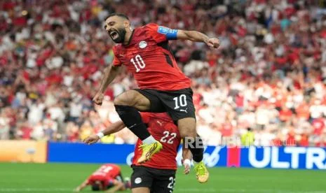 Mesir Melaju ke 16 Besar, Mo Salah: Hari Terbaik dalam Hidup Saya