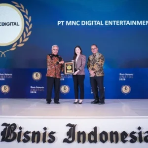 MNC Digital Entertainment Raih Penghargaan Bisnis Indonesia Awards 2026