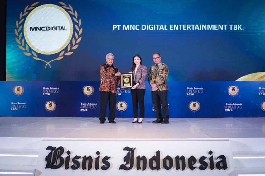 MNC Digital Entertainment Raih Penghargaan Bisnis Indonesia Awards 2026
