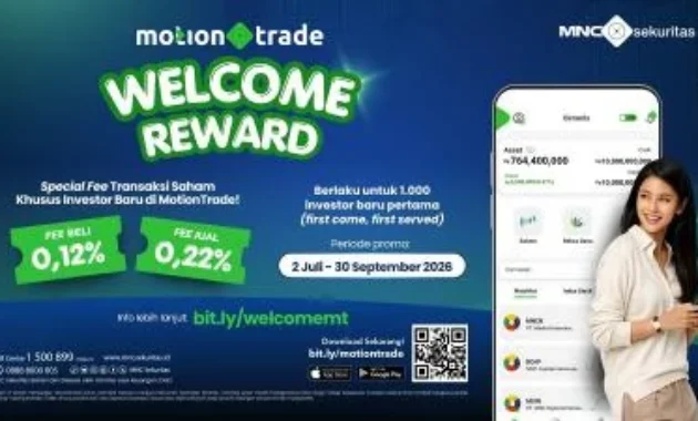 MNC Sekuritas Berikan Welcome Reward untuk Investor Baru