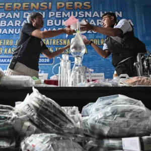 Pengungkapan Kasus Narkoba 2026: 32.792 Tersangka dan Barang Bukti Senilai Rp10,4 Triliun