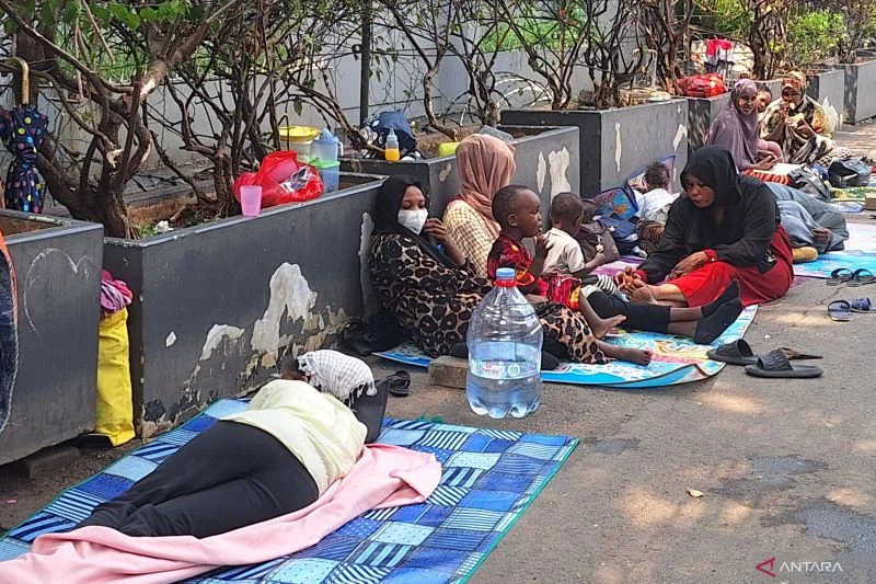 Pengungsi WNA Kembali Datangi Kantor UNHCR