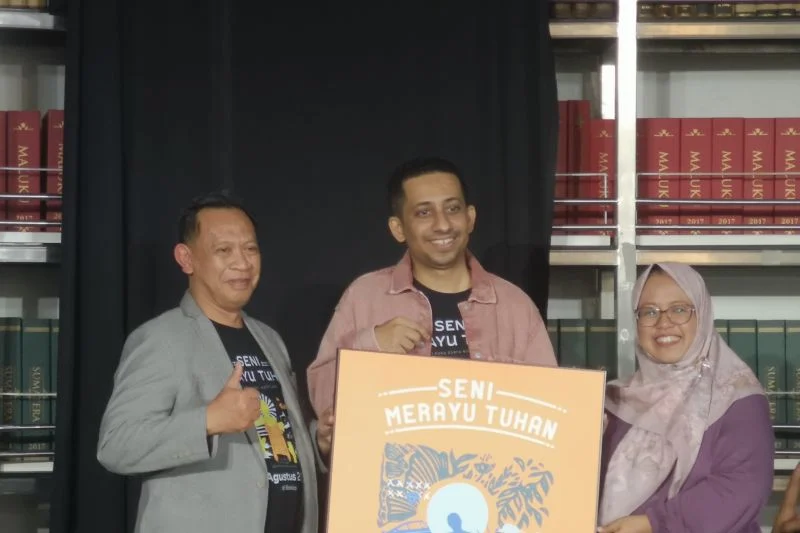 Perpusnas Jadi Lokasi Peluncuran Film Seni Merayu Tuhan