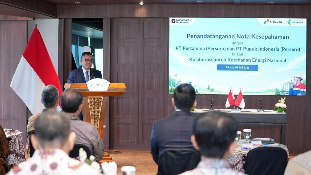 Pertamina dan Pupuk Indonesia Jajaki Kolaborasi Strategis untuk Perkuat Ketahanan Energi dan Pangan Nasional