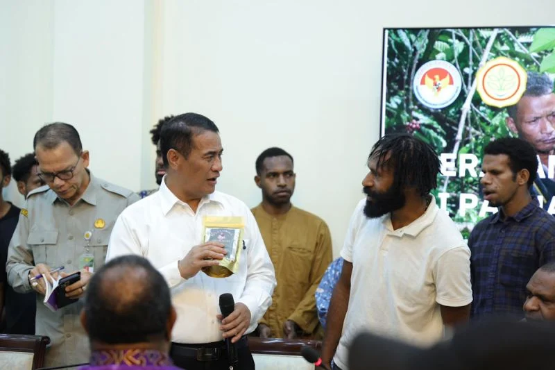 Pertanian Berbasis Potensi Lokal di Papua: Komitmen Menteri Pertanian