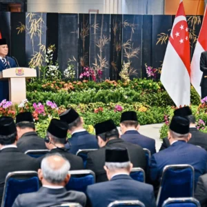 PM Singapura Lawrence Wong Tiba di Jakarta, Persiapan Leaders' Retreat untuk Perkuat Hubungan Bilateral