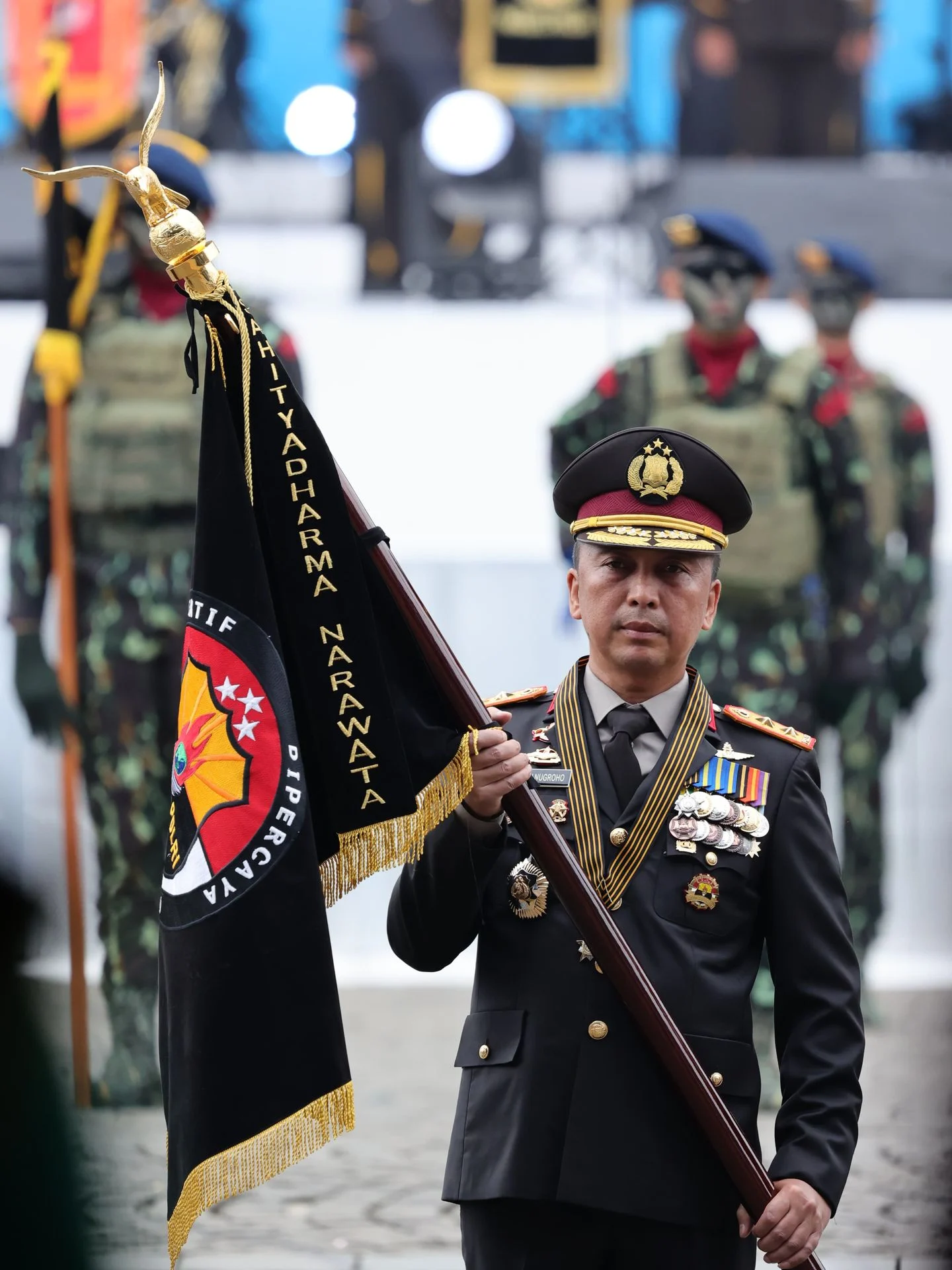 Polda Riau Bersinar di Hari Bhayangkara, Raih Penghargaan Nugraha Sakanti dari Presiden Prabowo