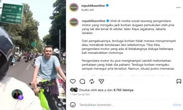 Polisi Tangkap Pelaku Pemukulan Pengendara Jalan di Jagakarsa Jaksel Polisi Tangkap Pelaku Pemukulan Pengendara Jalan di Jagakarsa Jaksel