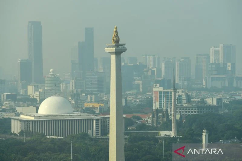 Polusi Udara Jakarta Mencapai AQI 155, Tertinggi di Dunia
