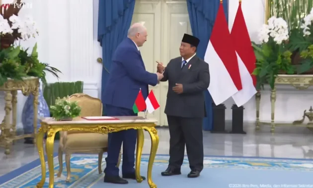 Prabowo Sambut Hangat Kunjungan Presiden Aleksandr Lukashenko