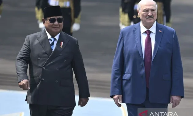 Presiden Belarus Optimistis Ekonomi Indonesia Terus Tumbuh Presiden Belarus Optimistis Ekonomi Indonesia Terus Tumbuh