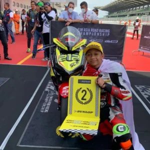 Ramadhipa Siap Rebut Podium di Jerez, Modal Kemenangan dan Rekor Memukau