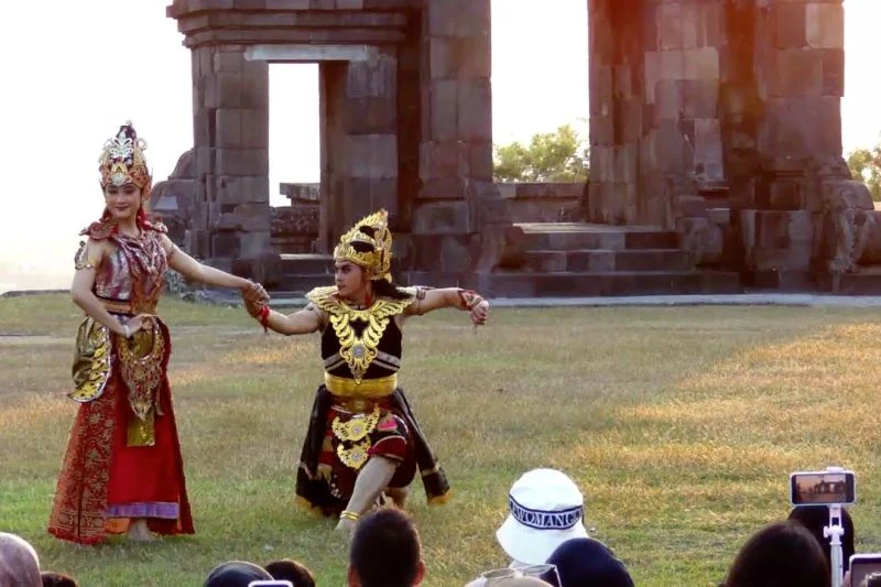 Sendratari Sandyakala Jonggrang Menghiasi Senja di Keraton Ratu Boko