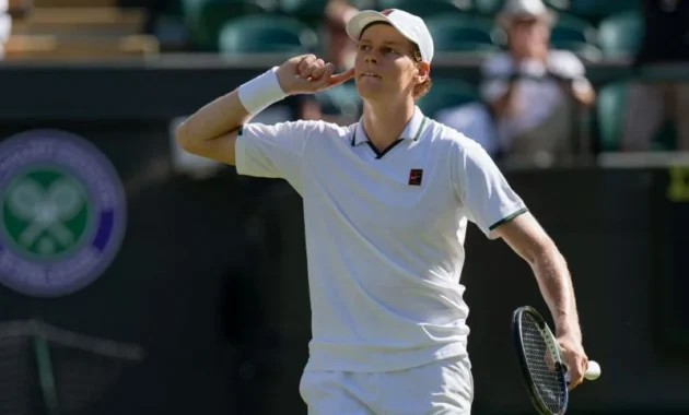 Sinner Tingkatkan Performa untuk Tembus Babak Keempat Wimbledon Sinner Tingkatkan Performa untuk Tembus Babak Keempat Wimbledon