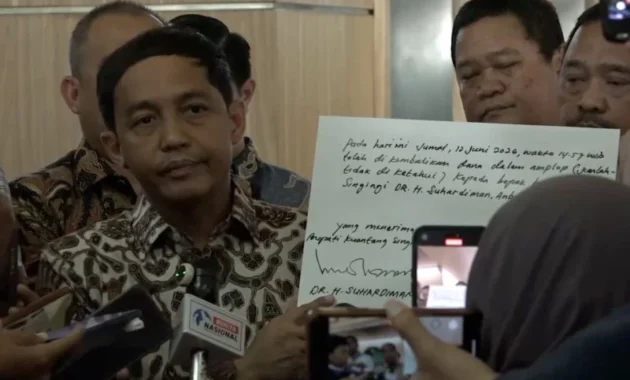 Soal Amplop Bupati Kuansing, KPK: Menhut Seharusnya Lapor Gratifikasi Soal Amplop Bupati Kuansing, KPK: Menhut Seharusnya Lapor Gratifikasi