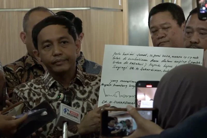 Soal Amplop Bupati Kuansing, KPK: Menhut Seharusnya Lapor Gratifikasi