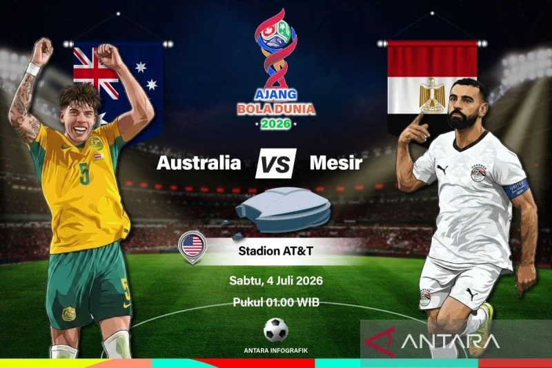 Susunan Pemain Australia vs Mesir Menurunkan Kekuatan Terbaik