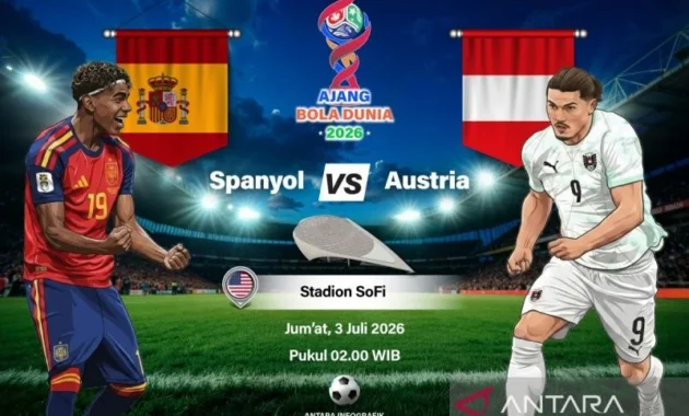 Susunan Pemain Spanyol vs Austria: Trio Yamal, Olmo, Oyarzabal Starter