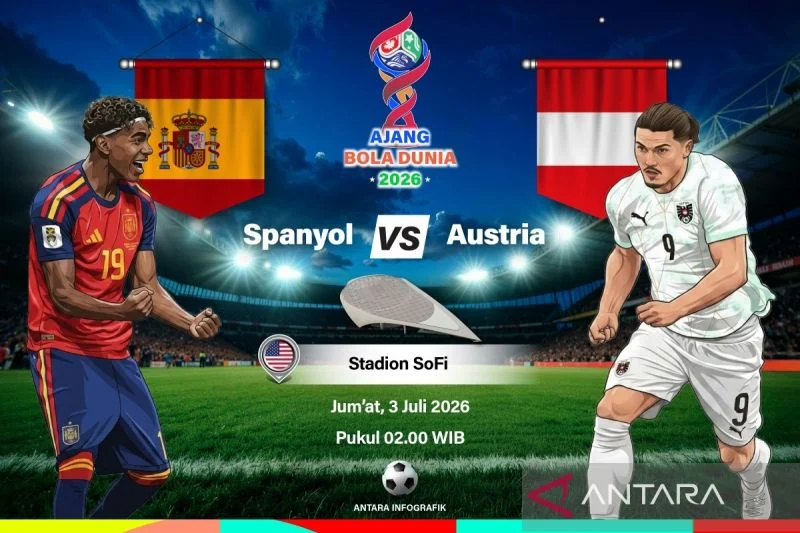 Susunan Pemain Spanyol vs Austria: Trio Yamal, Olmo, Oyarzabal Starter