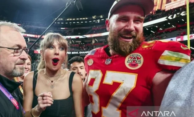 Travis Kelce Bereaksi Terhadap Foto AI Pernikahan dengan Taylor Swift